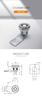 MS734 Panel Zinc Alloy Cabinet Cam Lock