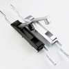 MS828 Zinc Alloy Powder Coated Swing Handle Rod Control Lock 